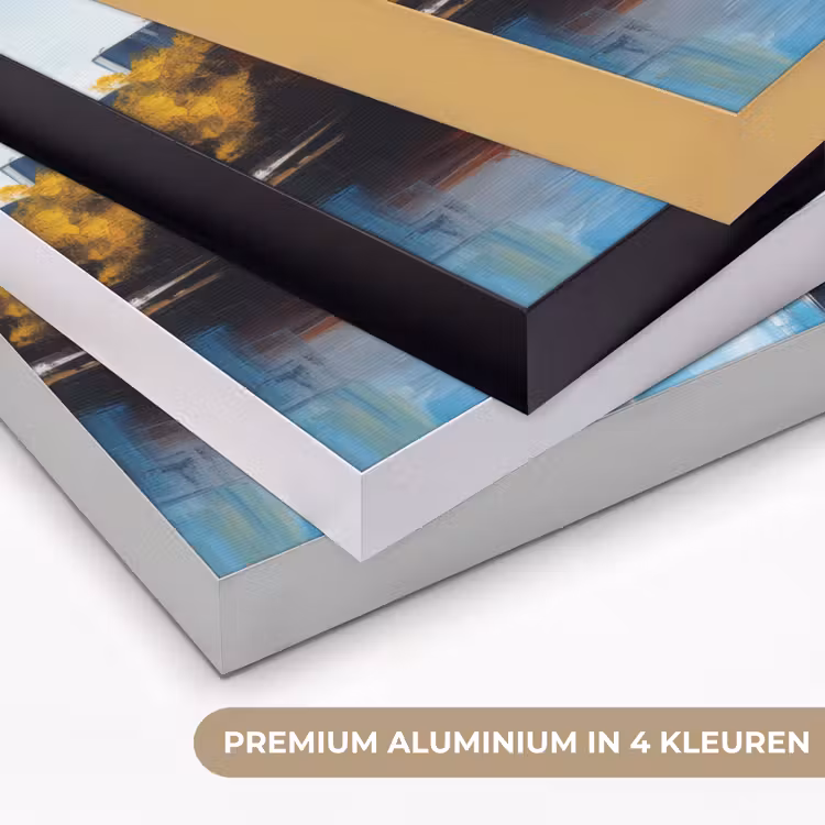 Art Frame - Bomen Frankfurt- Stad - Skyline - Brug — 5