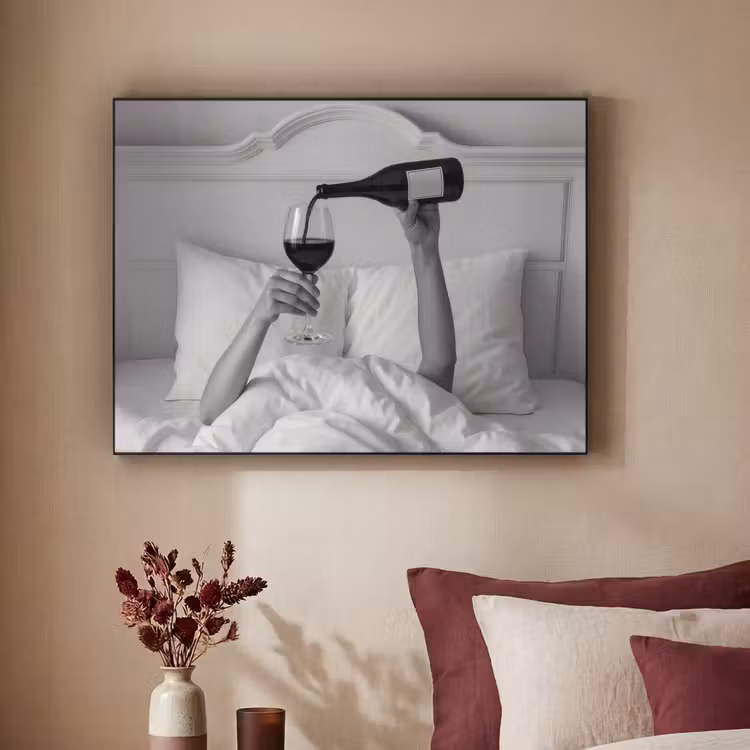 Art Frame - Lakens - Armen - Wijn - Glas — 2