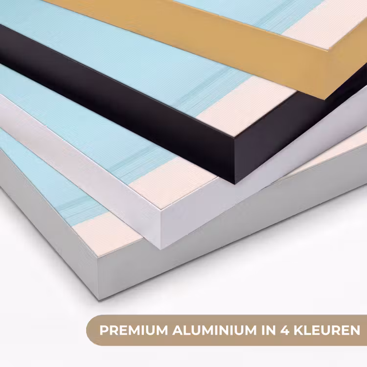 Art Frame - Palmboom - Strandhuis - Roze — 5