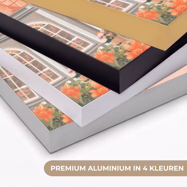 Art Frame - Bloemen - Huizen - Dorp — 5