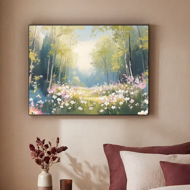 Art Frame - Bos - Schilderstijl - Kleurrijk — 2