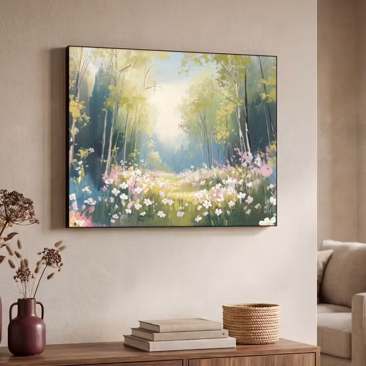 Art Frame - Bos - Schilderstijl - Kleurrijk — 4