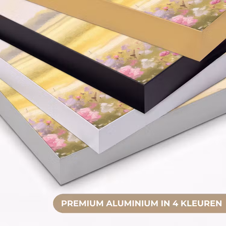 Art Frame - Huisje - Hout - Bloemen — 5
