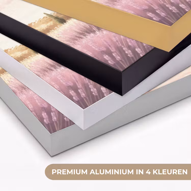 Art Frame - Lavendelveld - Huis - Paars — 5