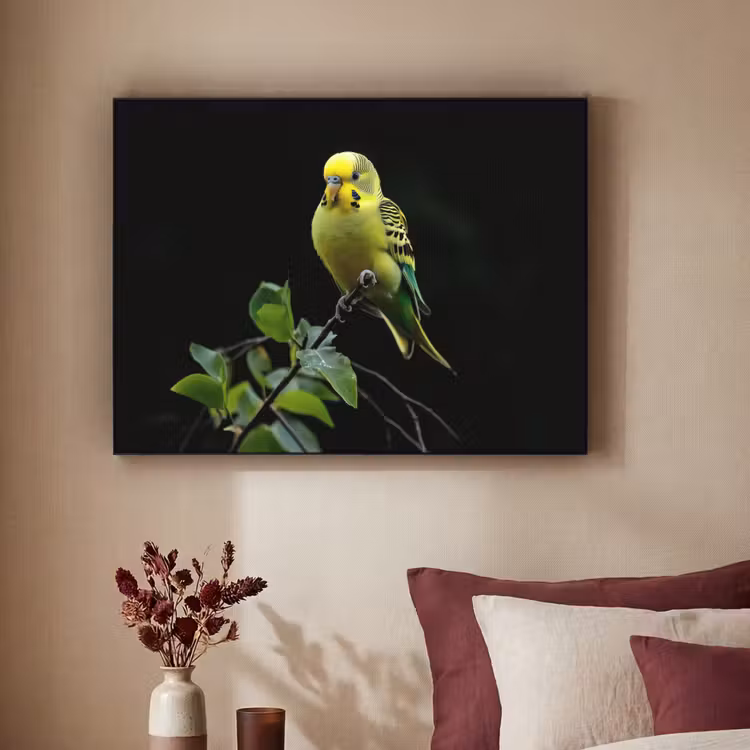 Art Frame - Parkiet - Tak - Bladeren - Geel — 2