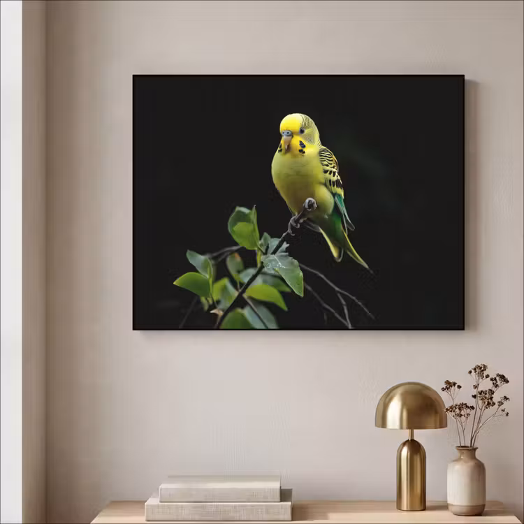 Art Frame - Parkiet - Tak - Bladeren - Geel — 3