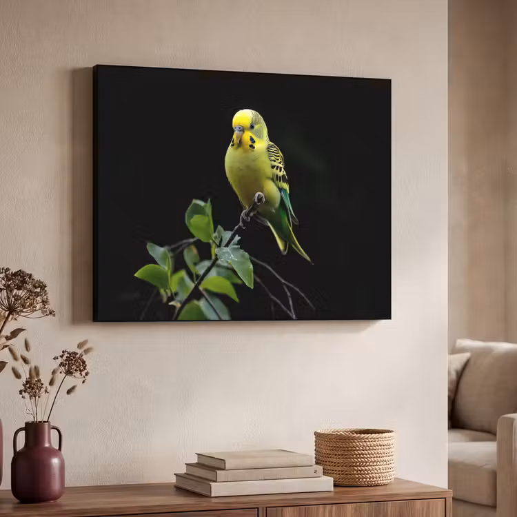 Art Frame - Parkiet - Tak - Bladeren - Geel — 4