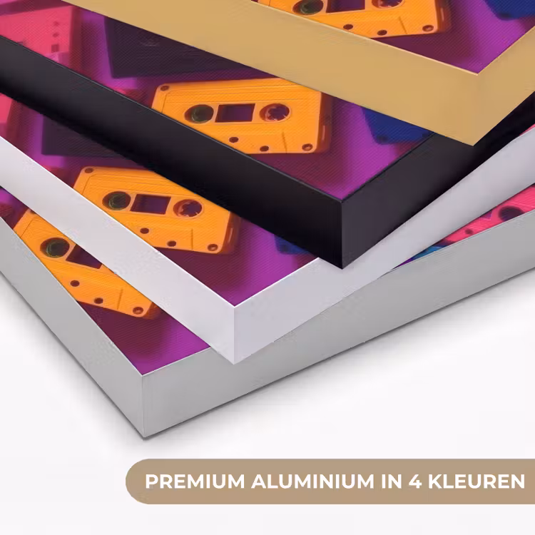 Art Frame - Cassetteband - Kleurrijk - Energiek — 5