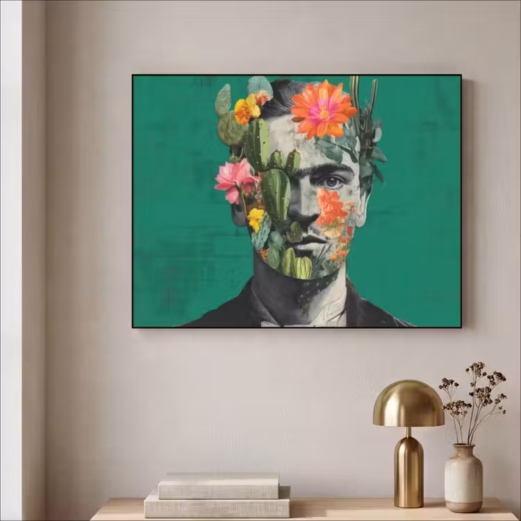 Art Frame - Man - Planten - Groen — 3