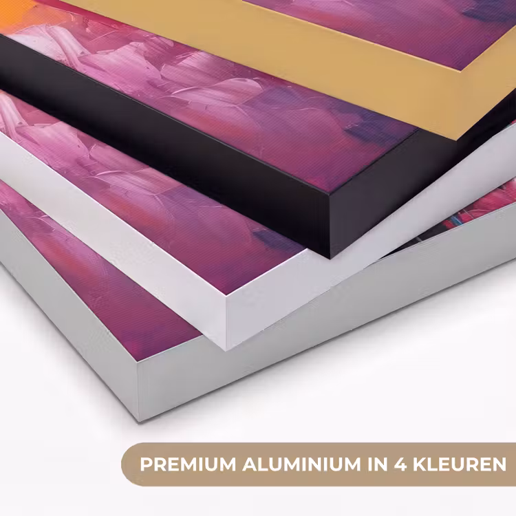 Art Frame - Felle bloemen - Dynamisch - Levendig — 5