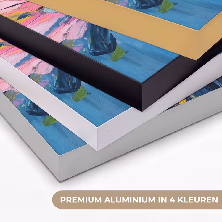 Art Frame - Kleuruitbarsting - Expressieve sfeer - Bloem — 5