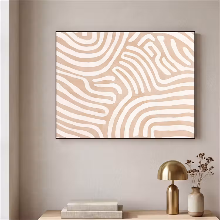 Art Frame - Beige - Aardspatroon — 3