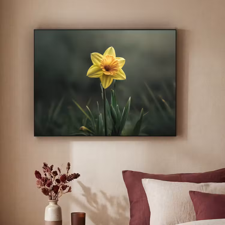 Art Frame - Bloem - Narcis - Gras - Geel — 2