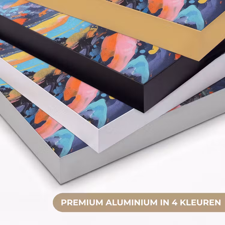 Art Frame - Bloemexplosie - Felle spatten - Dynamisch — 5