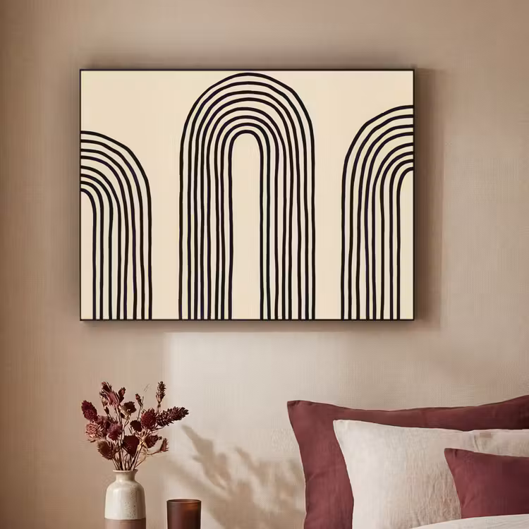 Art Frame - Boogvormen - Zwart - Strak — 2