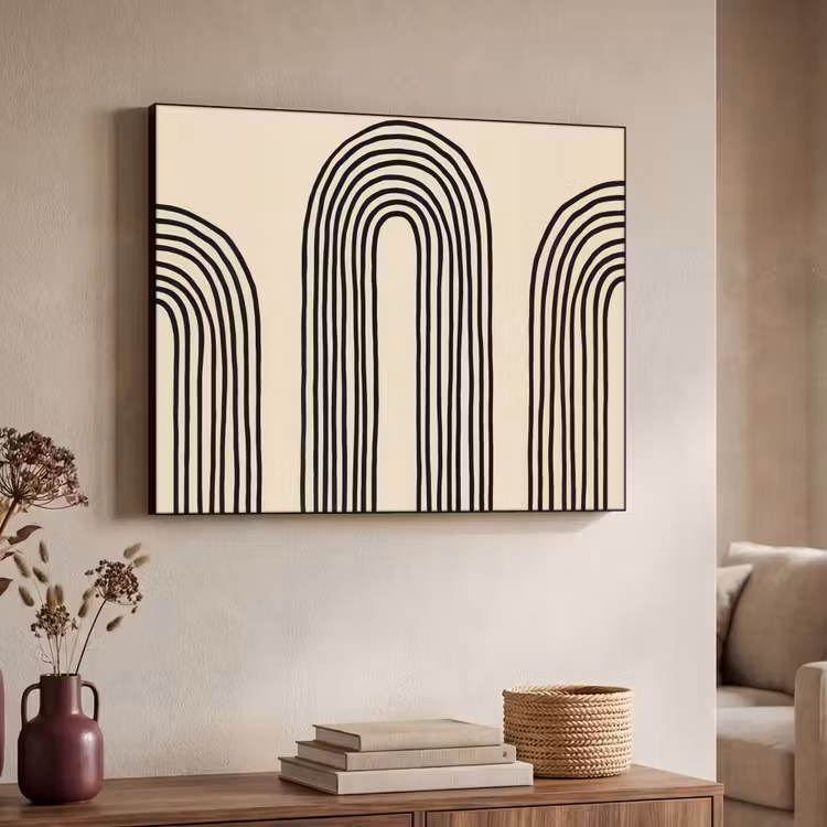 Art Frame - Boogvormen - Zwart - Strak — 4