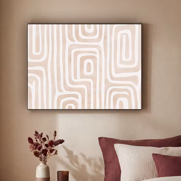 Art Frame - Decoratief - Labyrint - Beige — 2