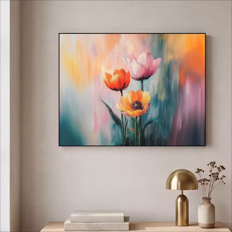 Art Frame - Dromerig - Bloemen - Verfijnde details — 3