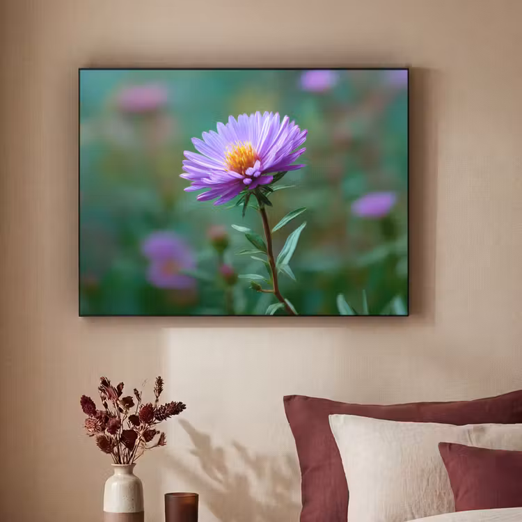 Art Frame - Aster - Paars - Bloem - Blaadjes — 2