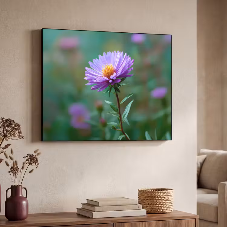 Art Frame - Aster - Paars - Bloem - Blaadjes — 4