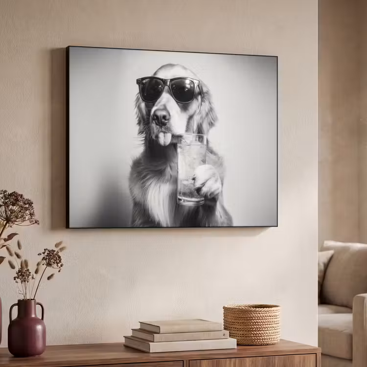 Art Frame - Golden retriever - Hond - Zonnebril - Gkas — 4