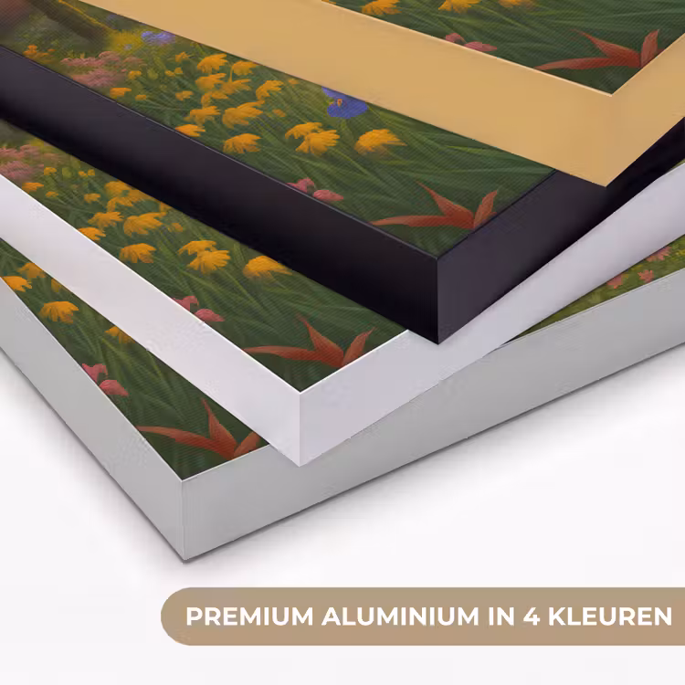 Art Frame - Eenden - Vijver - Bloemen — 5