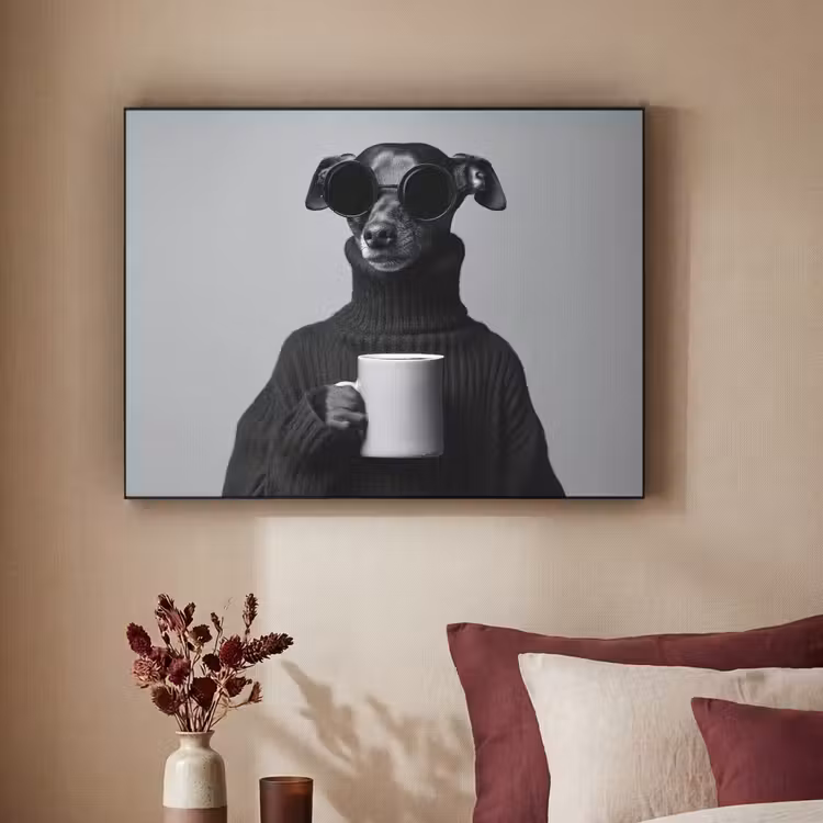 Art Frame - Coltrui - Hond - Bril - Mok — 2