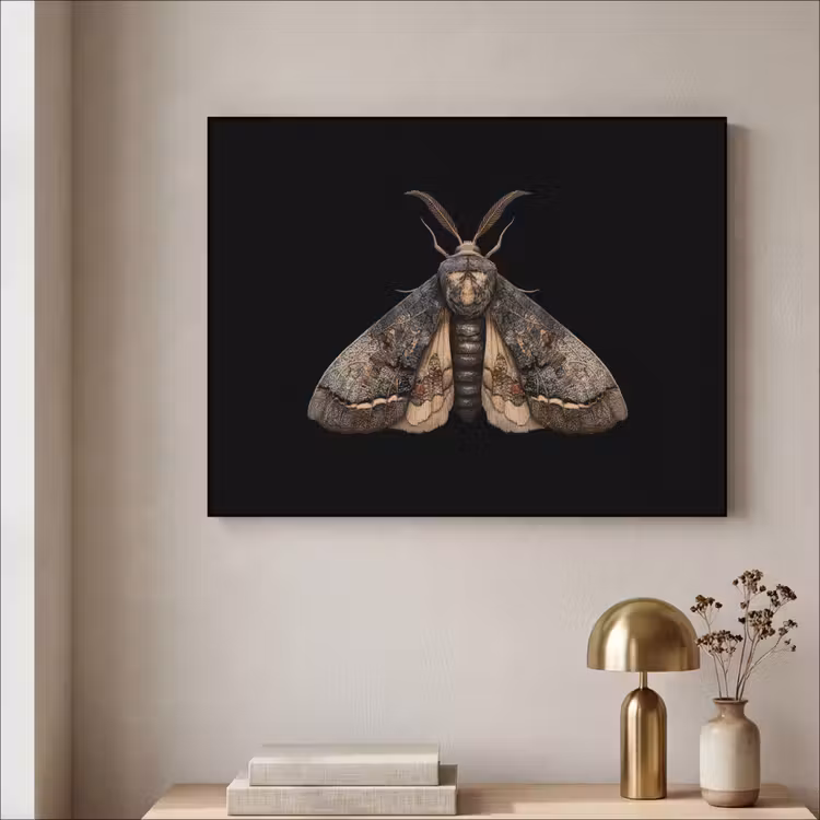Art Frame - Mot - Bladachtig - Grijs — 3