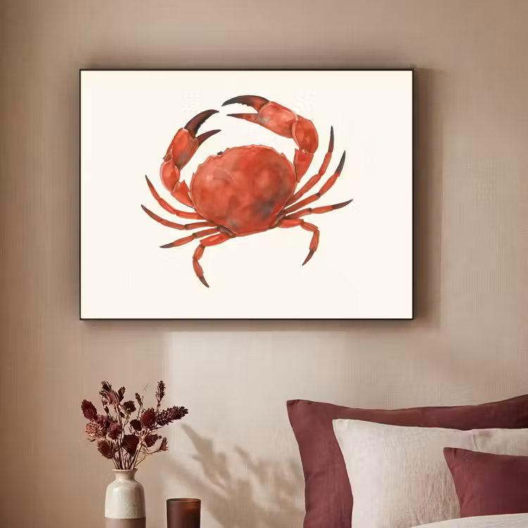 Art Frame - Krab - Felrood - Poten — 2