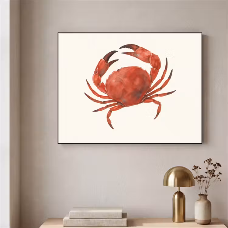 Art Frame - Krab - Felrood - Poten — 3