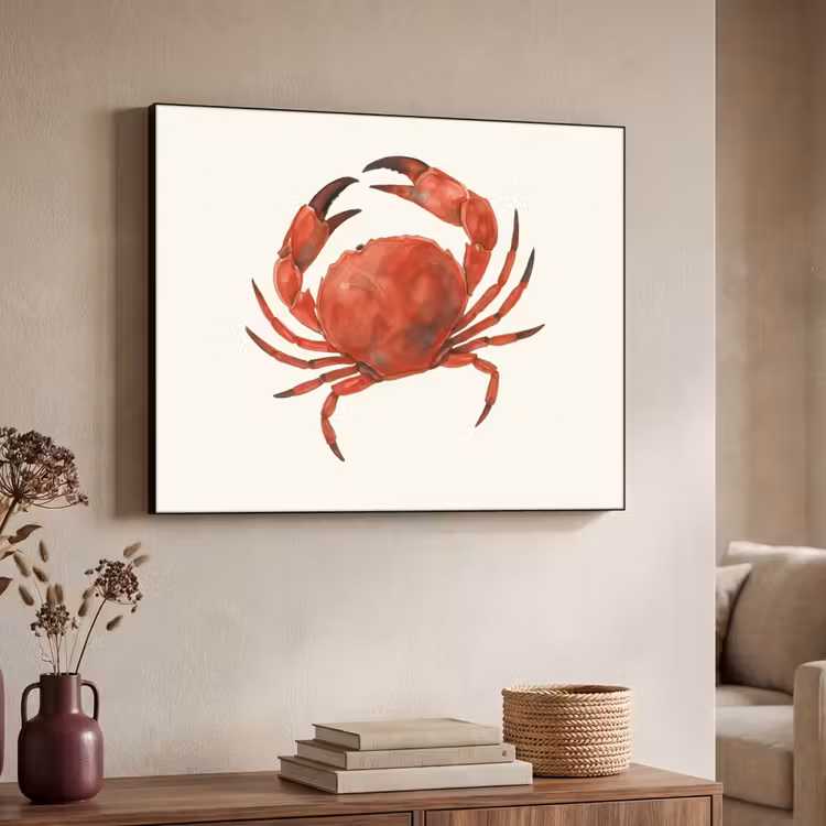 Art Frame - Krab - Felrood - Poten — 4