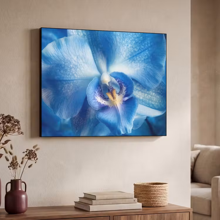 Art Frame - Blauw - Orchidee - Elegeant — 4