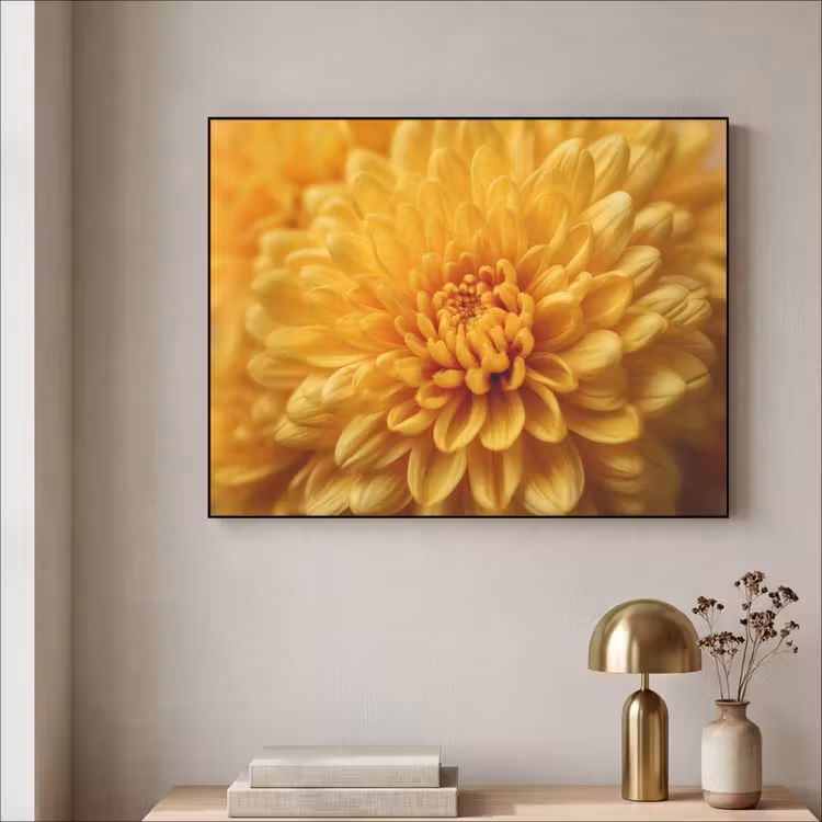 Art Frame - Geel - Chrysant - Zachtheid — 3
