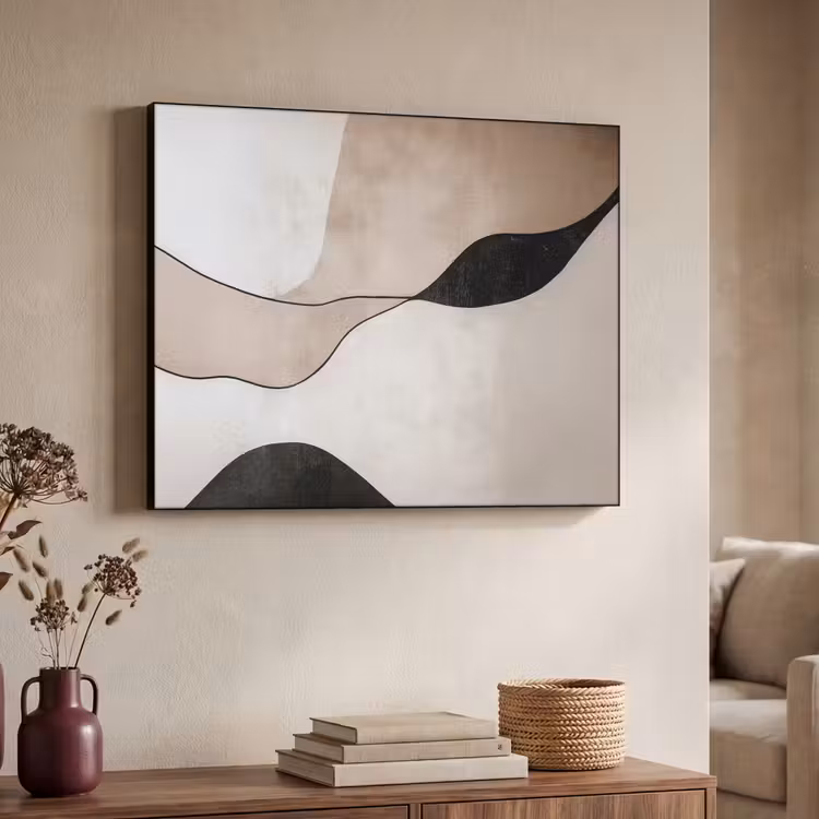 Art Frame - Contourlijnen - Abstracte landschap — 4