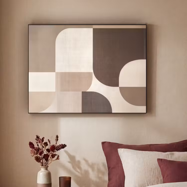 Art Frame - Geometrisch - Geweven structuur - Modern — 2