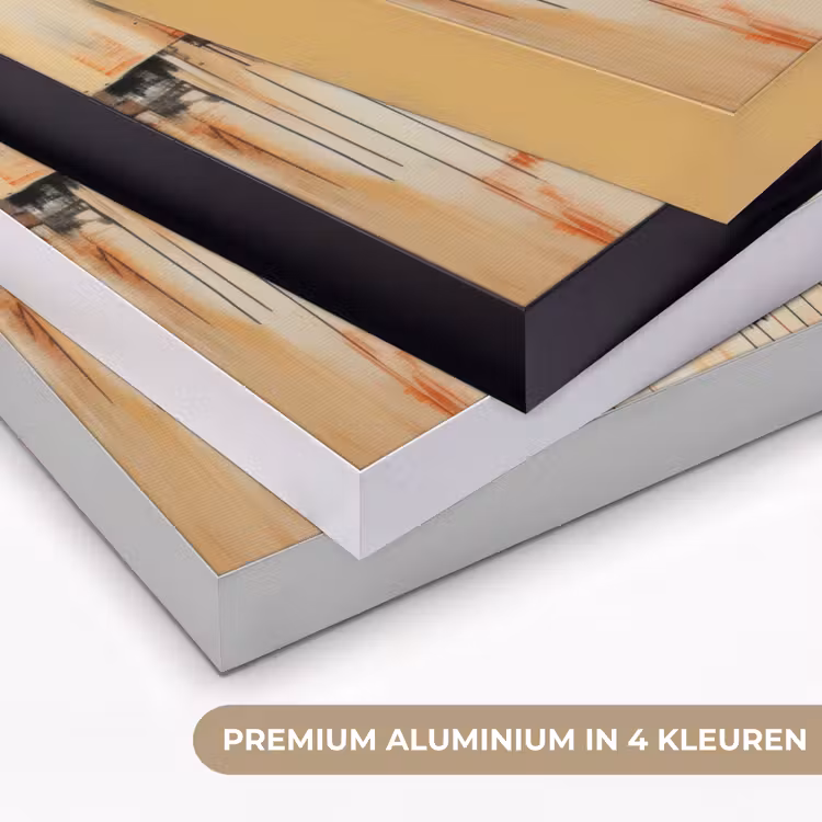 Art Frame - Leeuwenkop - Lijnen - Crème — 5