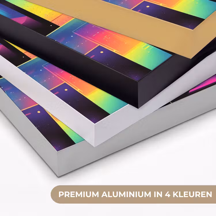 Art Frame - Abstract - Vormen - Kleurrijk - Lijnen — 5