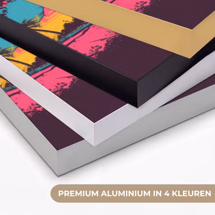 Art Frame - Golf - Kleurrijk - Zon - Palmbomen — 5