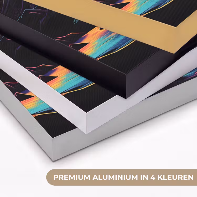 Art Frame - Palmbomen - Neonbergen - Sterrenhemel - Zon — 5