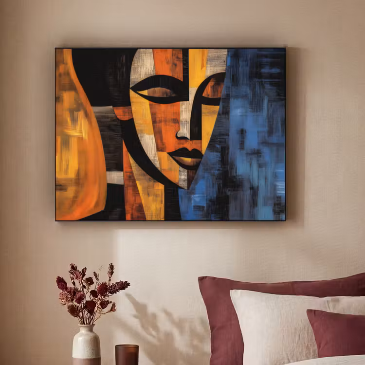 Art Frame - Abstract - Portret - Kleurvakken — 2