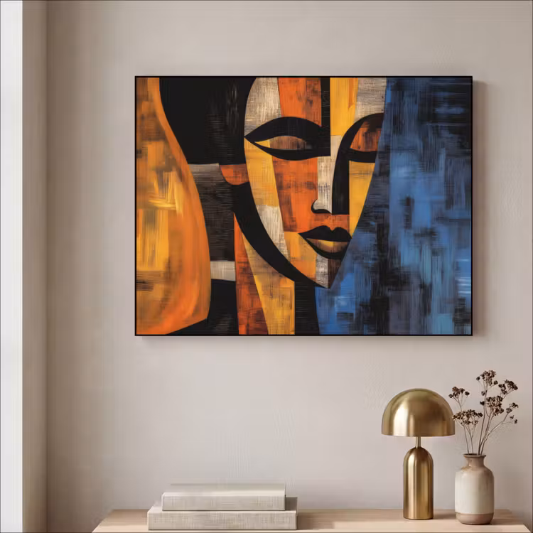 Art Frame - Abstract - Portret - Kleurvakken — 3