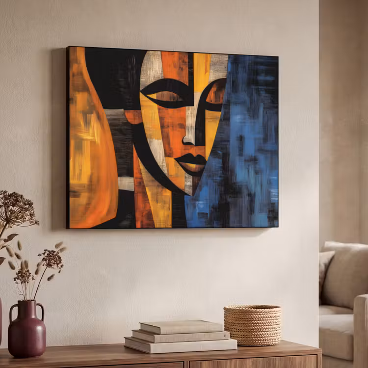 Art Frame - Abstract - Portret - Kleurvakken — 4
