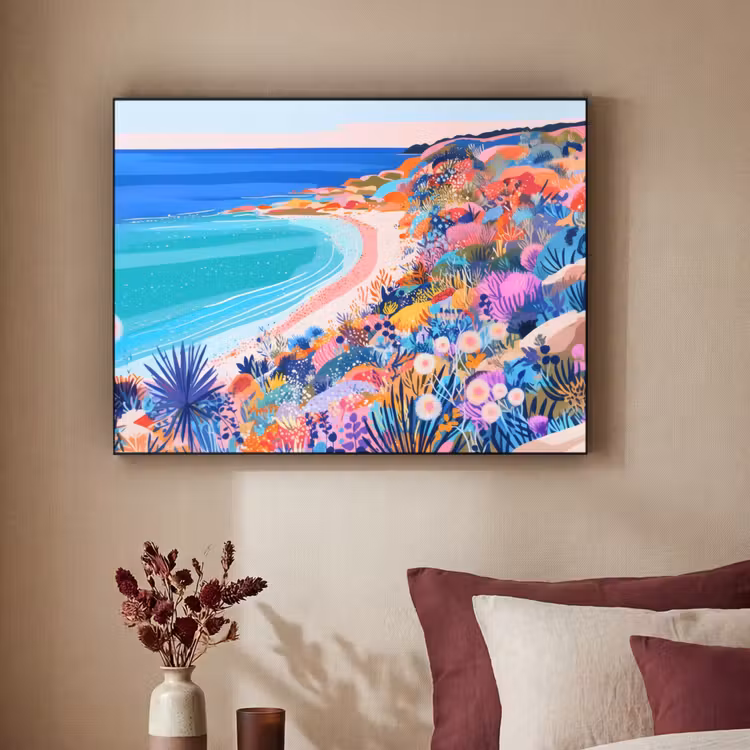 Art Frame - Bloemenweide - Zee - Zomers — 2