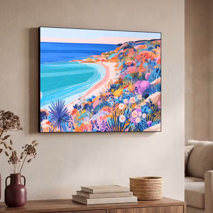 Art Frame - Bloemenweide - Zee - Zomers — 4