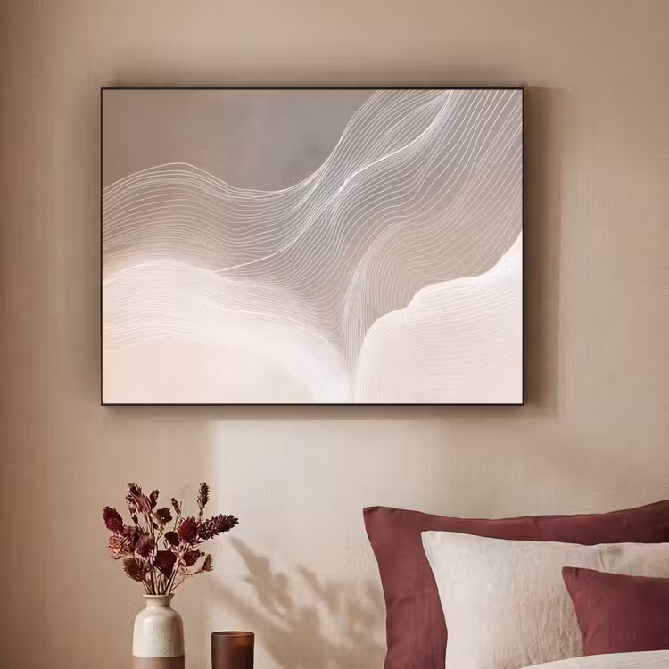 Art Frame - Golvende lijnen - Luchtstromen - Harmonieus — 2