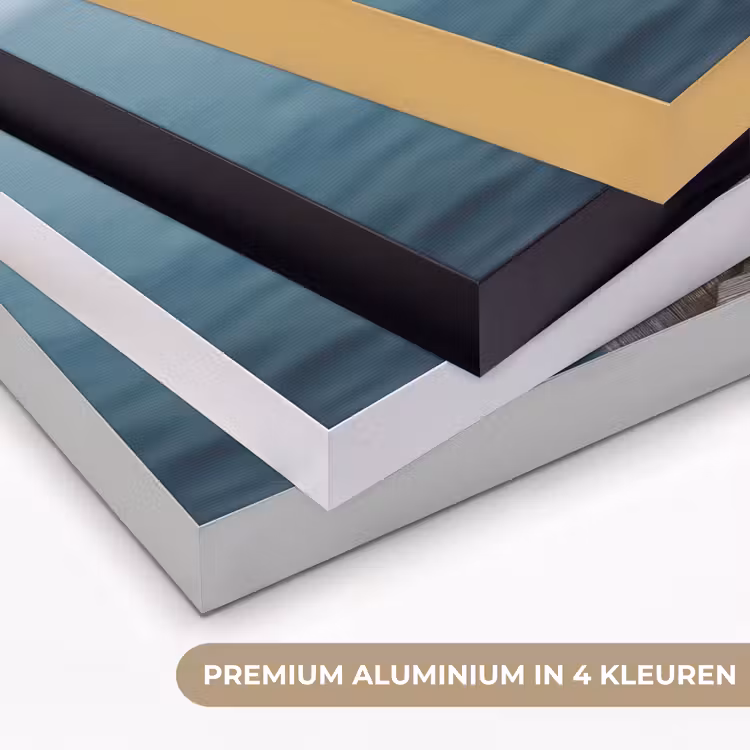 Art Frame - Houten steiger - Helderblauwe lucht — 5