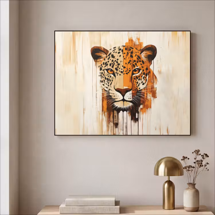 Art Frame - Luipaard - Symmetrisch - Strepen — 3