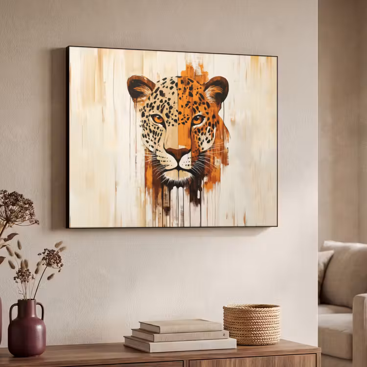 Art Frame - Luipaard - Symmetrisch - Strepen — 4