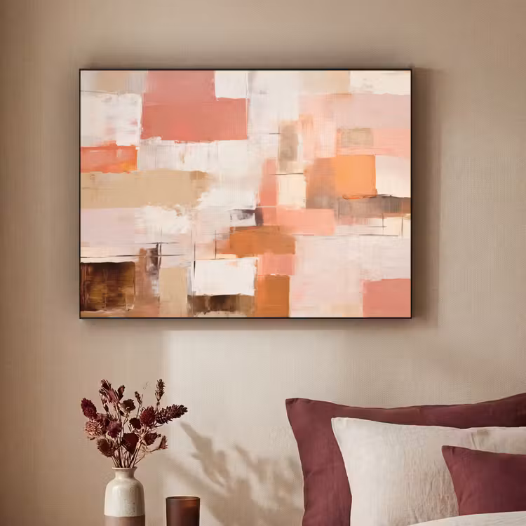 Art Frame - Kunst - Roze - Abstract — 2