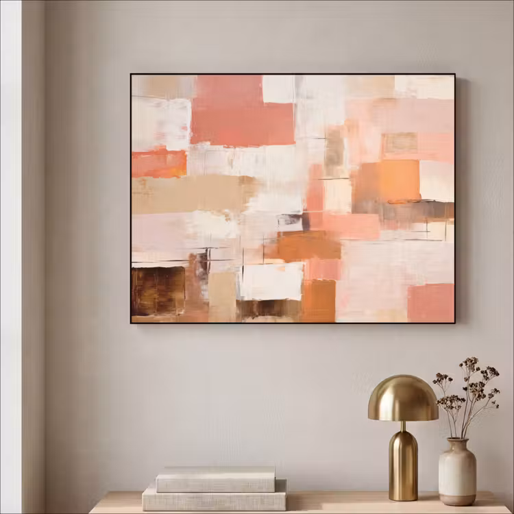 Art Frame - Kunst - Roze - Abstract — 3